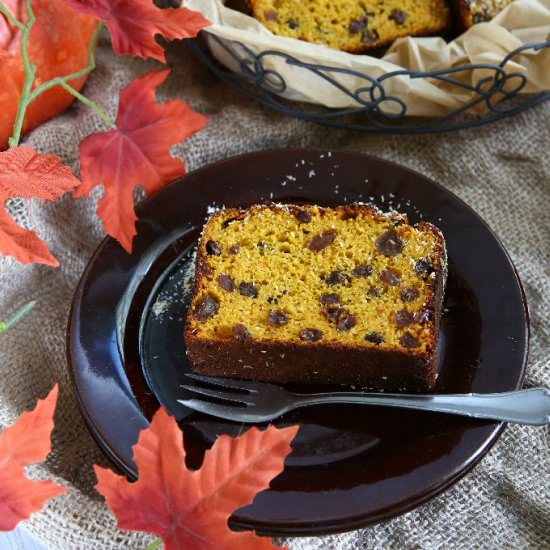 Einkorn Protein Pumpkin Bread