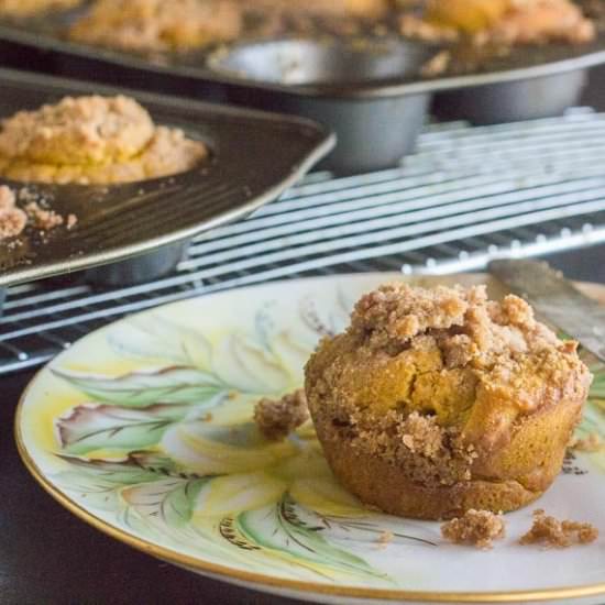 Pumpkin Struesel Muffin