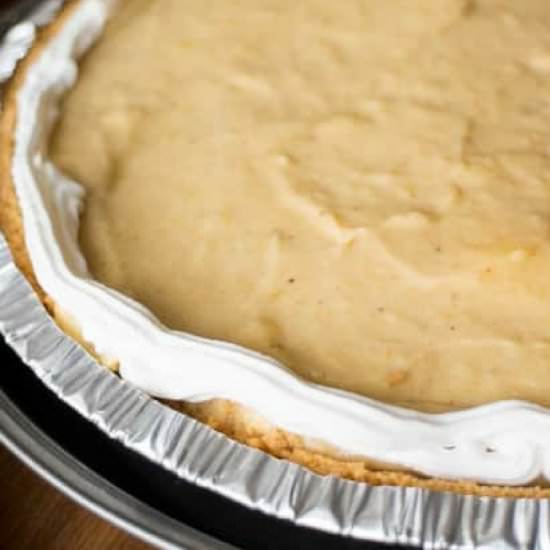 No Bake Pumpkin Cream Pie