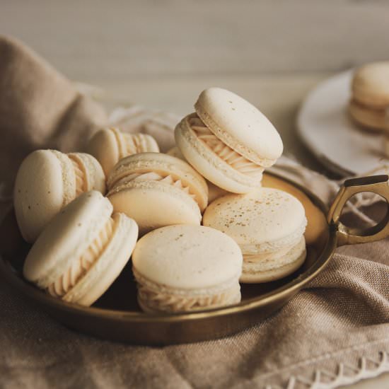 Salted Caramel Macarons