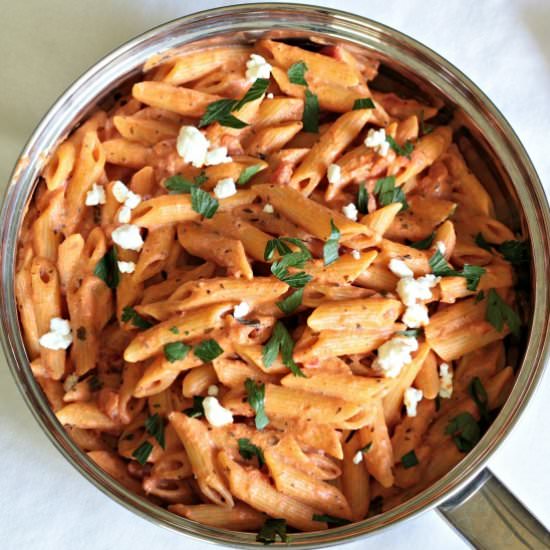Marinara Goat Cheese Penne