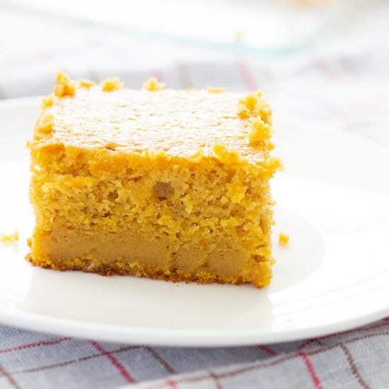The Easiest Pumpkin Pie Cake Ever