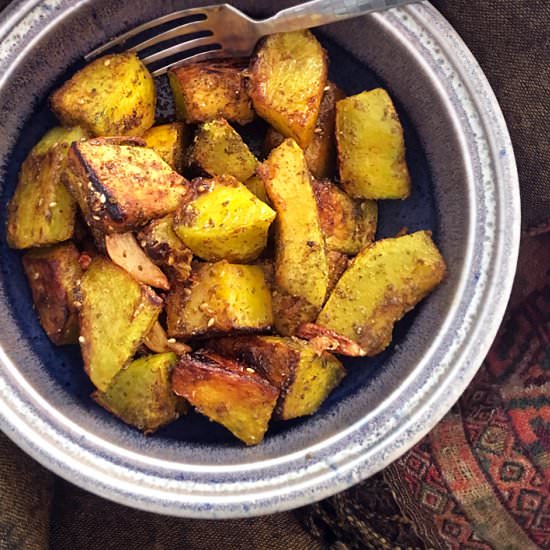 Pumpkin Za’atar Butter Garlic Sauce