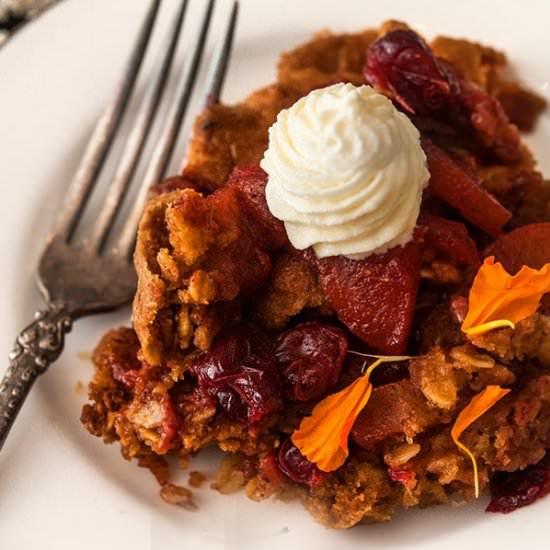 Cranberry Apple Crisp