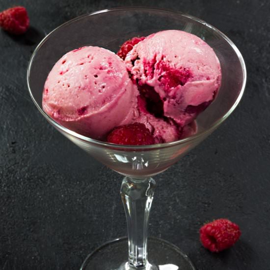 Vegan Berry Ice Cream