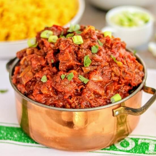 LEFTOVER MEAT CURRY