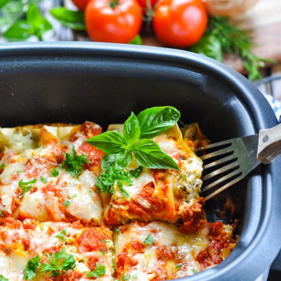 Slow Cooker Lasagna