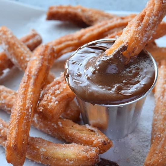 Churro Easy homemade Sugar Cinnamon