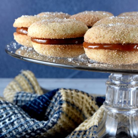 Cinnamon Dulce de Leche Cookies