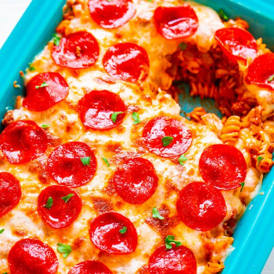 Pizza Pasta Casserole