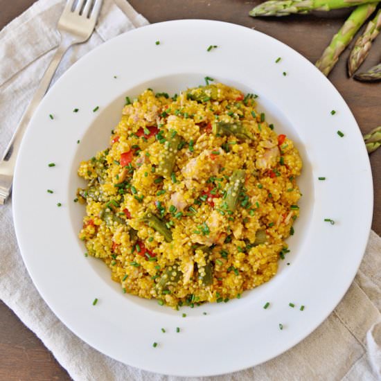 Saffron Quinoa