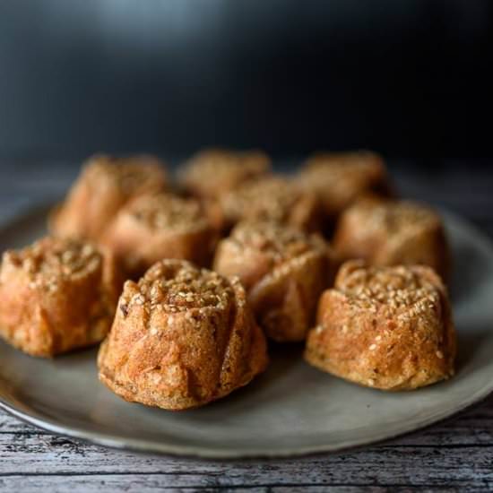 Bolinhos Salgados de Quinoa