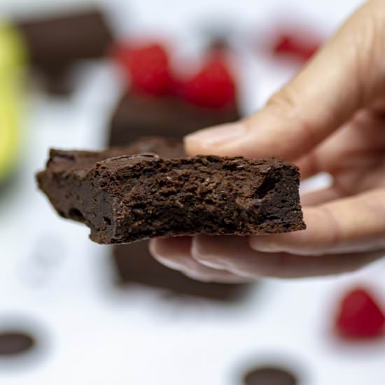 Healthy Chocolate Avocado Brownies
