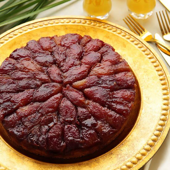 Upside Down Date Cake