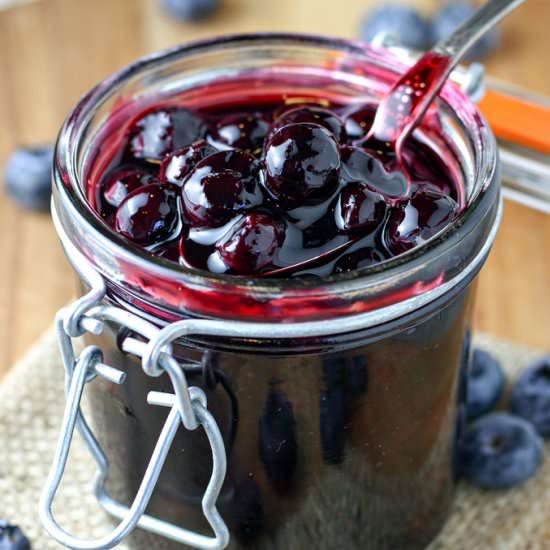 Easy Blueberry Sauce