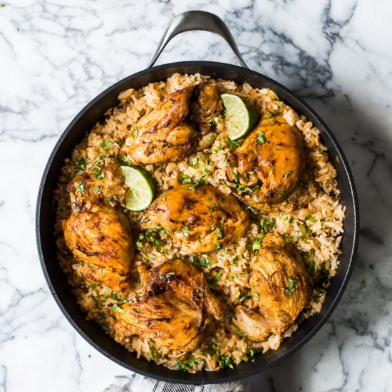 One Pot Mexican Chicken and Rice