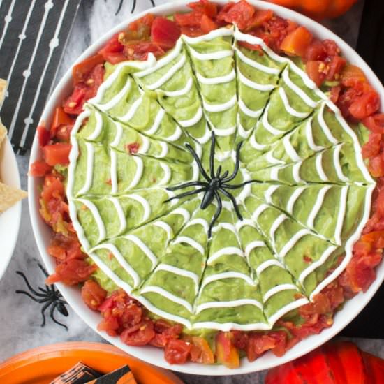 Halloween Guacamole Dip