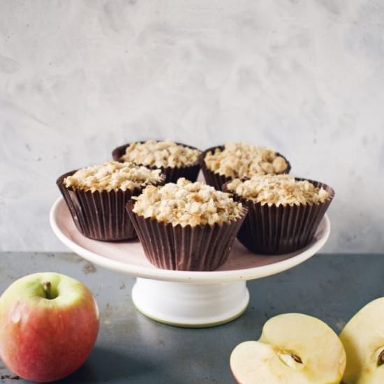 Apple Crumble Muffins