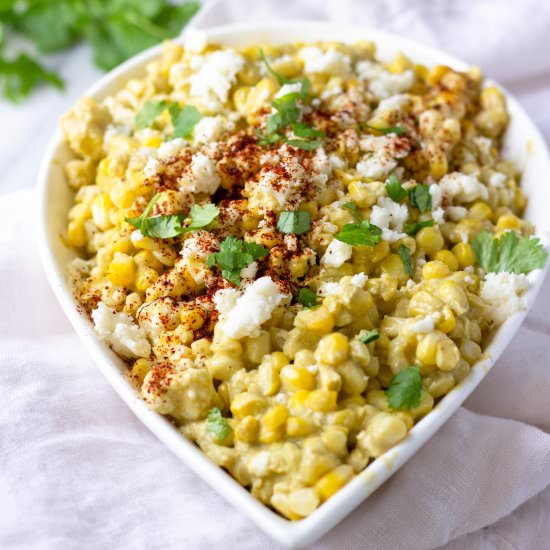Roasted Mexican Street Corn Salad