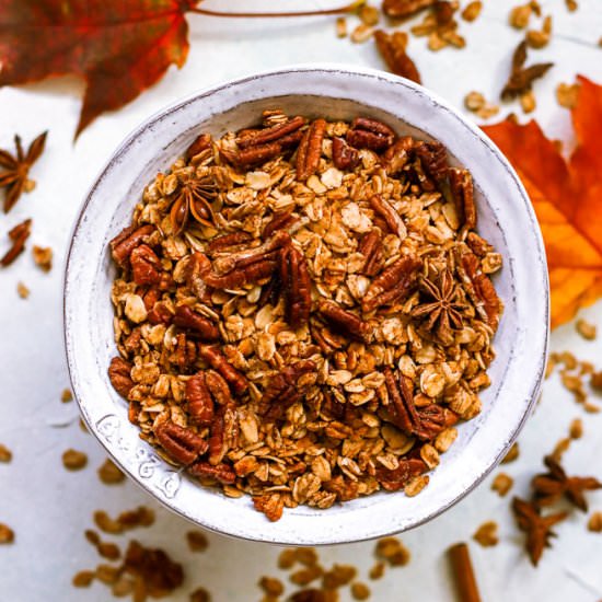 Chai Spice & Pecan Granola