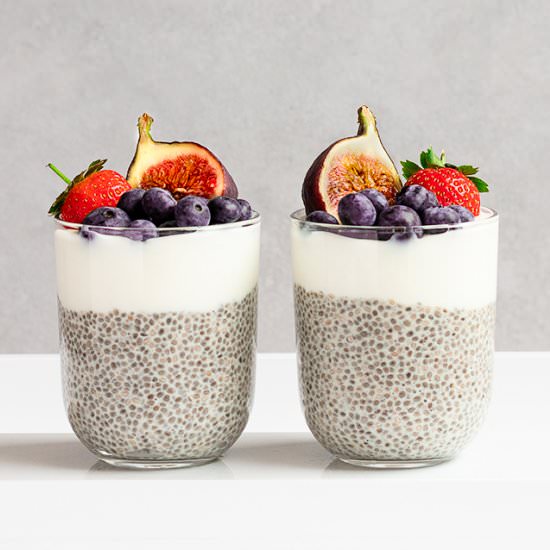 ALMOND CHIA PUDDING