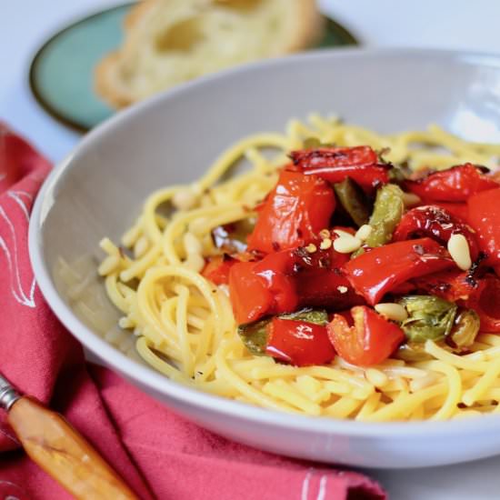 Garlic Roasted Peppers