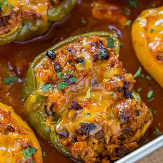 Tex-Mex Stuffed Peppers