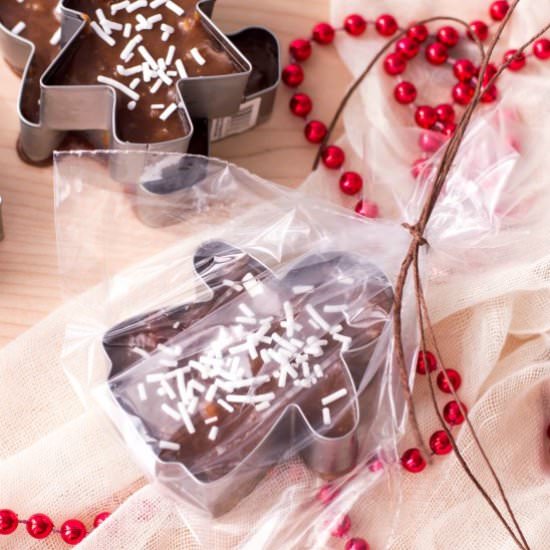 COOKIE CUTTER CHRISTMAS FUDGE