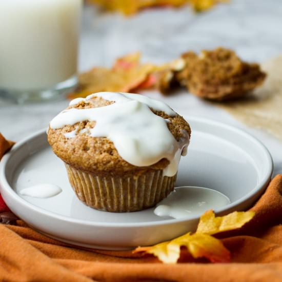 Pumpkin White Chocolate Muffins