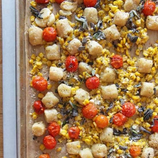 20 Minutes Sheet Pan Gnocchi