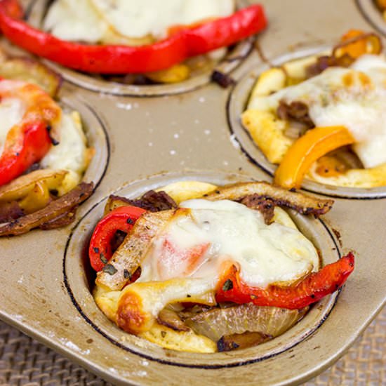 Philly Cheesesteak Cups