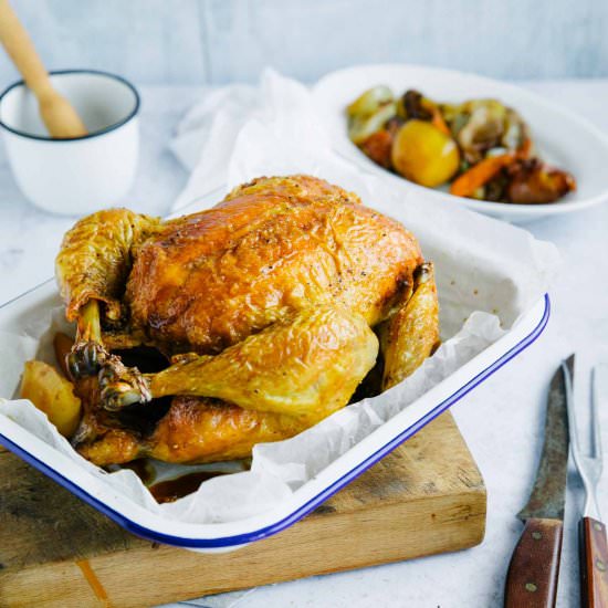 Perfect Crispy Roast Chicken