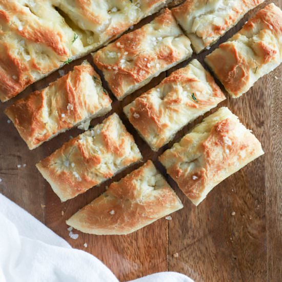 Quick + Easy Focaccia
