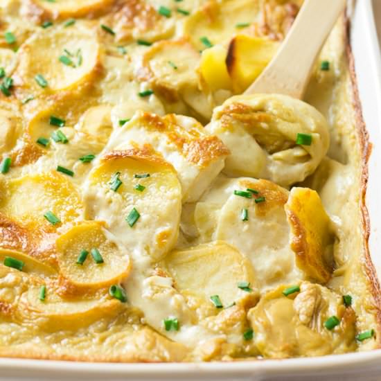 Vegan Scalloped Potatoes