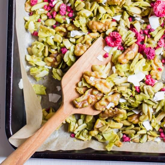 Grain Free Matcha Granola