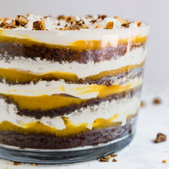 Kahlua Toffee Chocolate Trifle