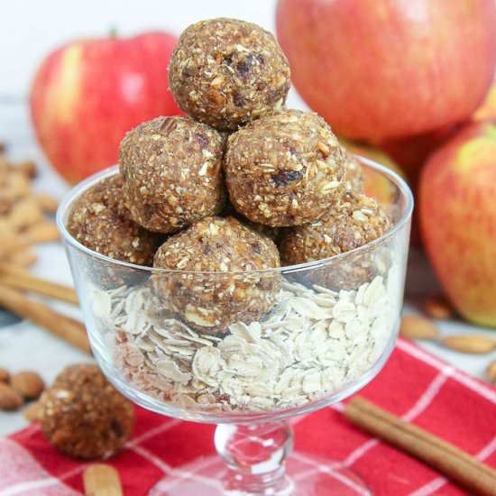 No Bake Apple Pie Bites