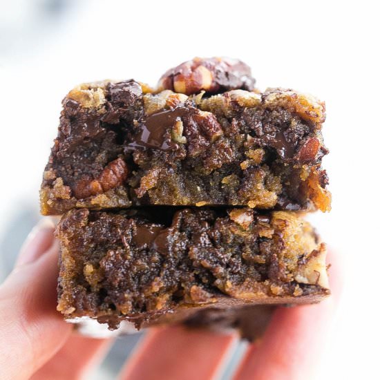Espresso CC Pecan Blondies
