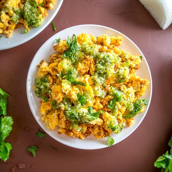 Chorizo and Eggs