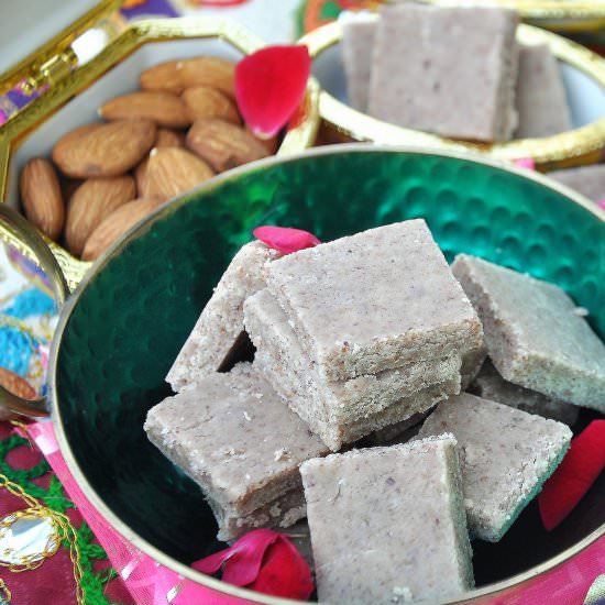 Almond and Rose Squares