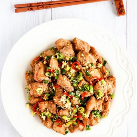 Cantonese Salt and Pepper Chicken