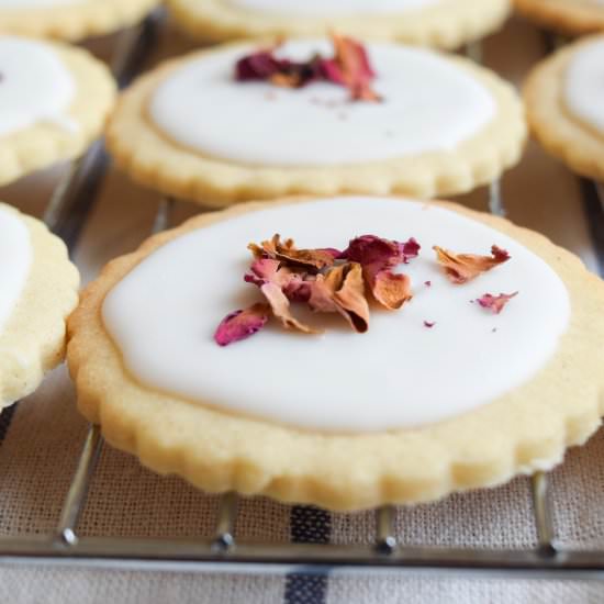 Easy Rosewater Biscuits