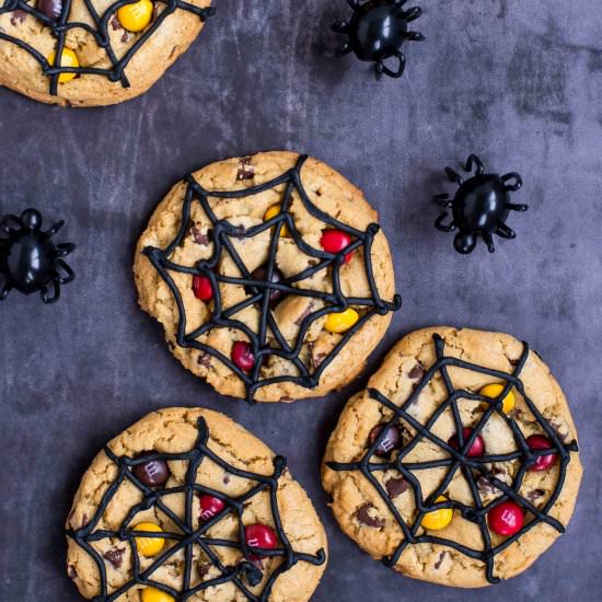 Spider Web Cookies