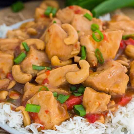 Instant Pot Cashew Chicken