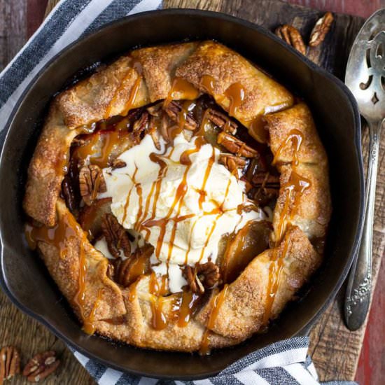 The Easiest Apple Galette Ever
