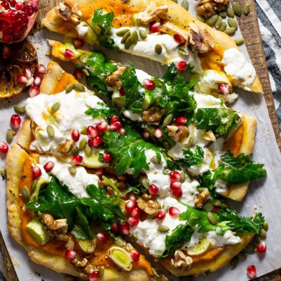 Fall Harvest Veggie Pizza