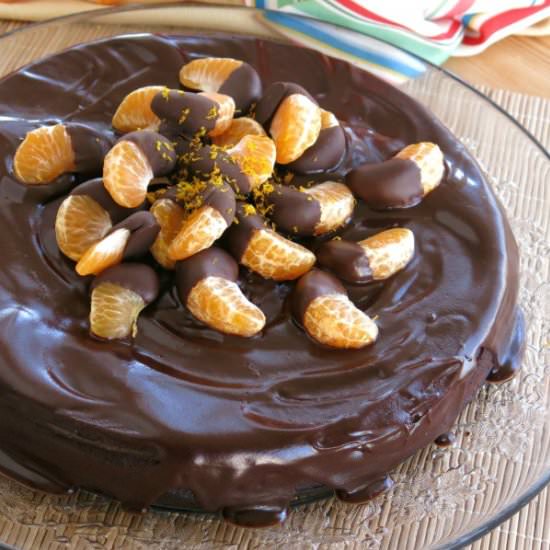Flourless Orange Chocolate Cake