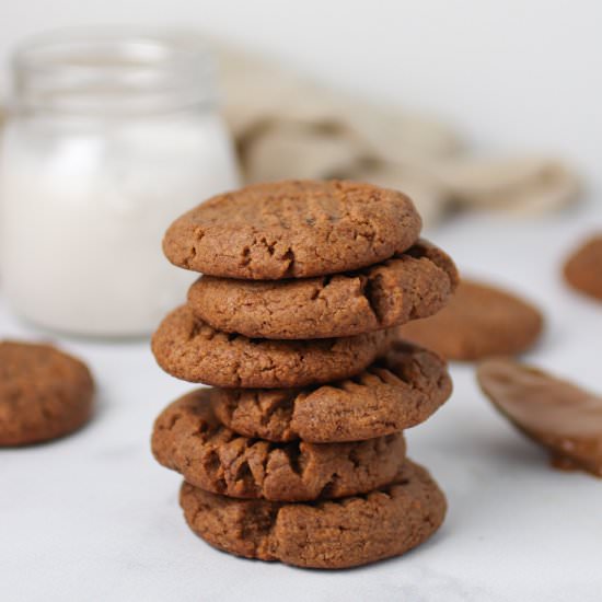 4 Ingredient Peanut Butter Cookies