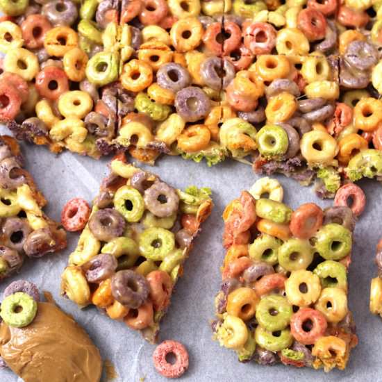 No Bake Cereal Bars