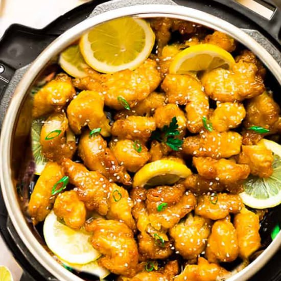 Instant Pot Chinese Lemon Chicken